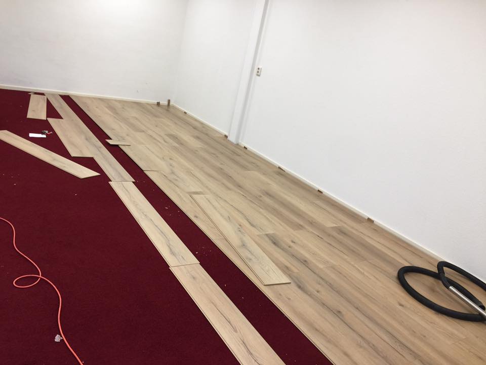 Laminaat leggen 1 Opknappen