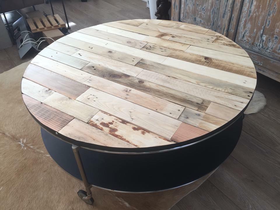 Salontafel rond Verfraaien