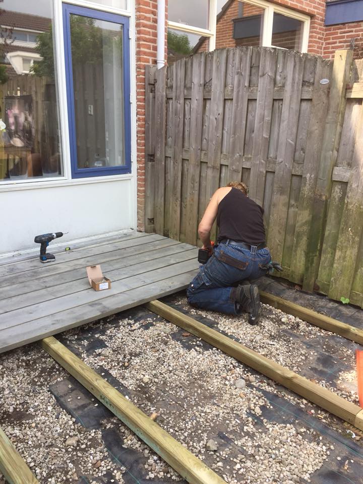 Vlonder steigerhout Klusvrouw