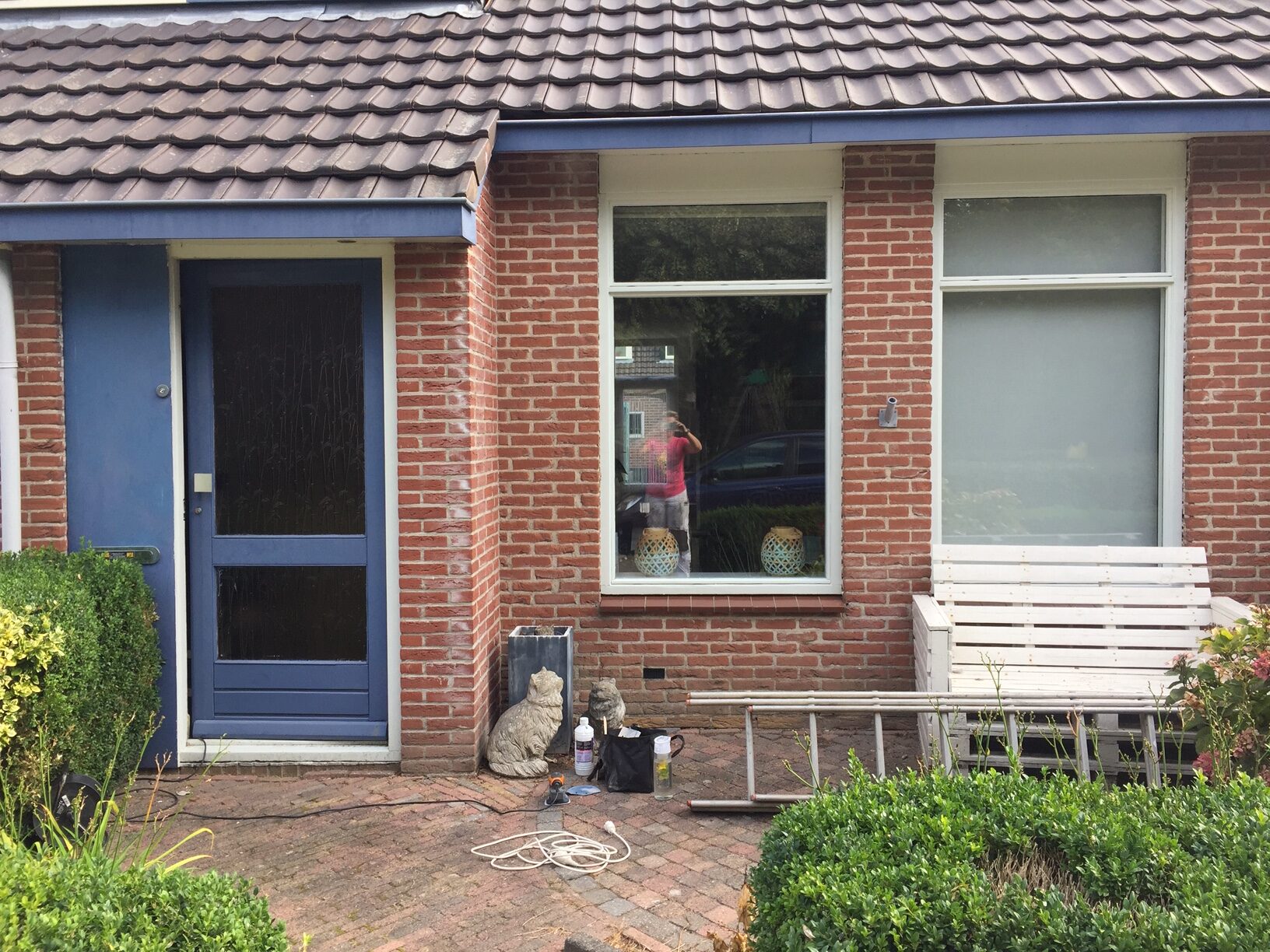 Obsidiaan kozijn volledig IMG_5193 Buitenkant laten schilderen